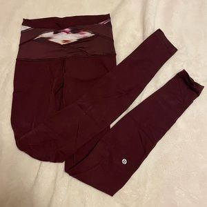 Full length Lululemon leggings size 4
